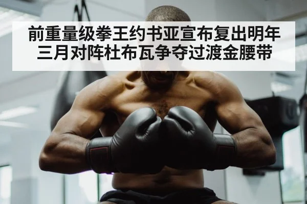 前重量级拳王约书亚宣布复出明年三月对阵杜布瓦争夺过渡金腰带